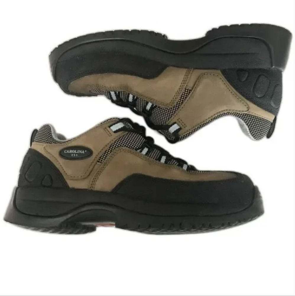 Women composite toe lace up boots